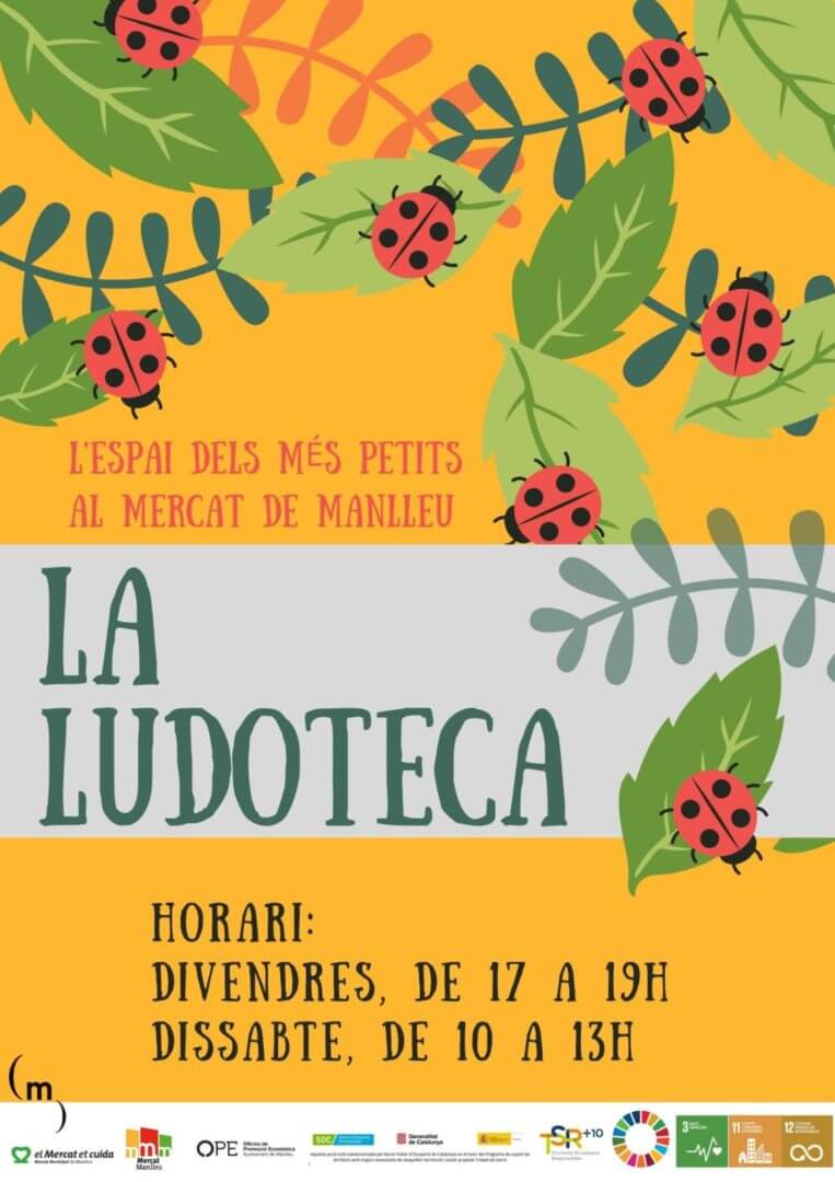 L'espai dels més petits al mercat de Manlleu